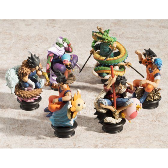 ワンピース ドラゴンボールコラボ フィギュア ドラゴンボール改×ONE