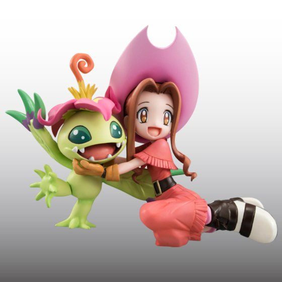 △デジモン GEMシリーズ 太刀川ミミ＆パルモン フィギュア 輸送箱