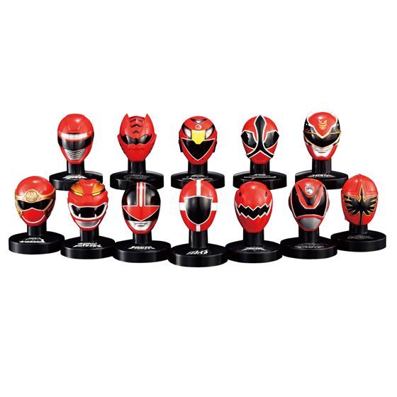 スーパー戦隊マスクコレクション 赤の伝説 30種セット バラ売り不可