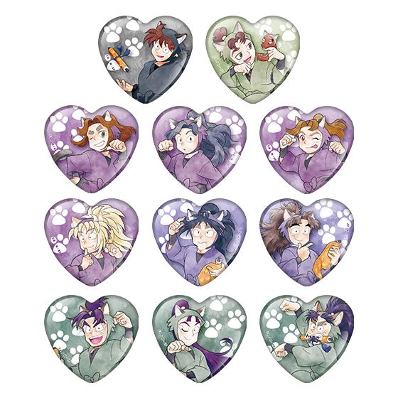 アイカツフレンズナンジャタウン限定ハート缶バッジ