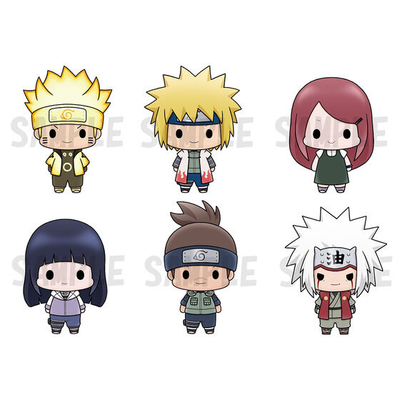 ミナトやクシナ、ヒナタなどが初参戦！「ちょこりんマスコット NARUTO