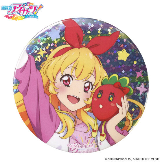 新品 アイカツ！ 星宮いちご まるい缶バッジ オフィシャルショップ