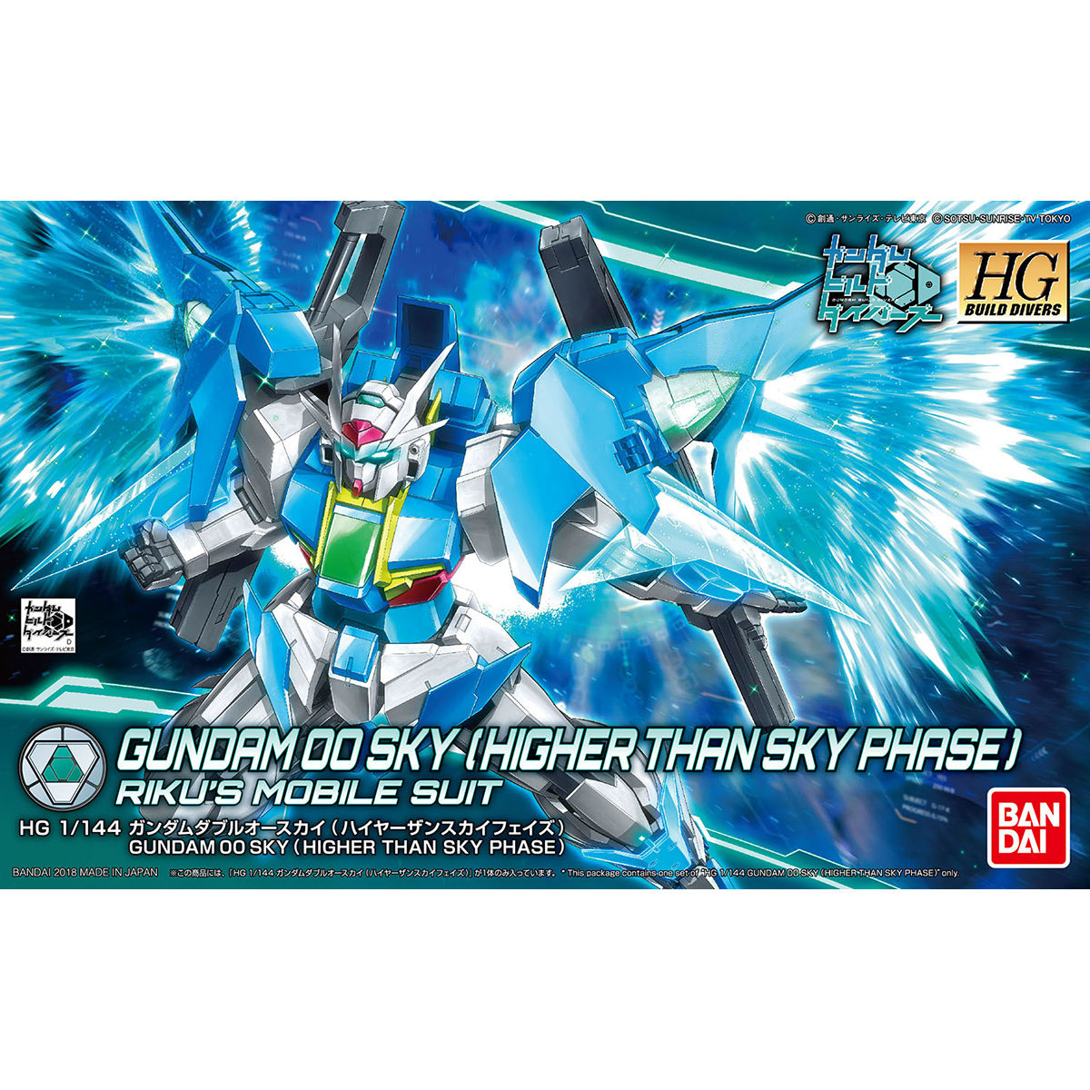 HG 1/144 ガンダムダブルオースカイ（ハイヤーザンスカイフェイズ