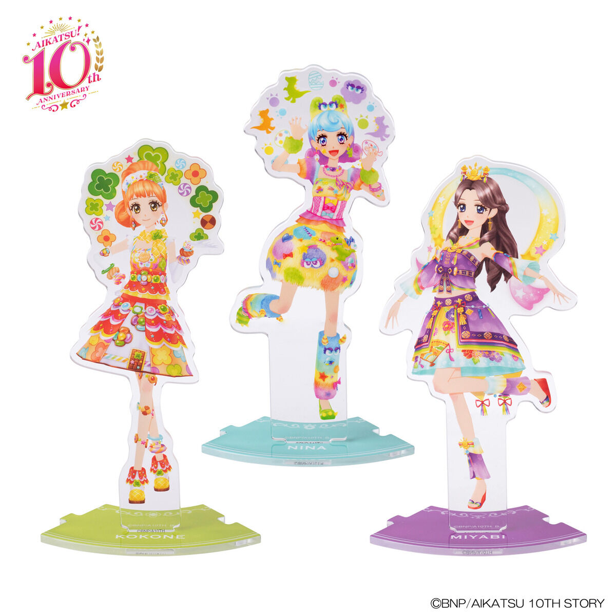 予約販売】アイカツ！アクリルスタンド（データカードダスver.）【第3