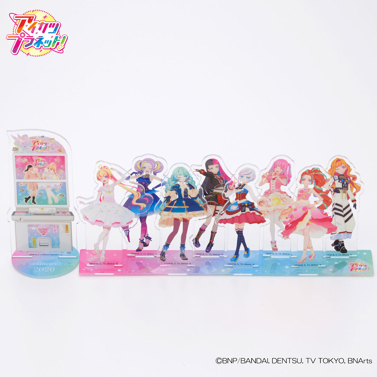 アイカツ 氷上スミレ 制服 アクリルスタンド 5周年 5th アイカツ 氷上