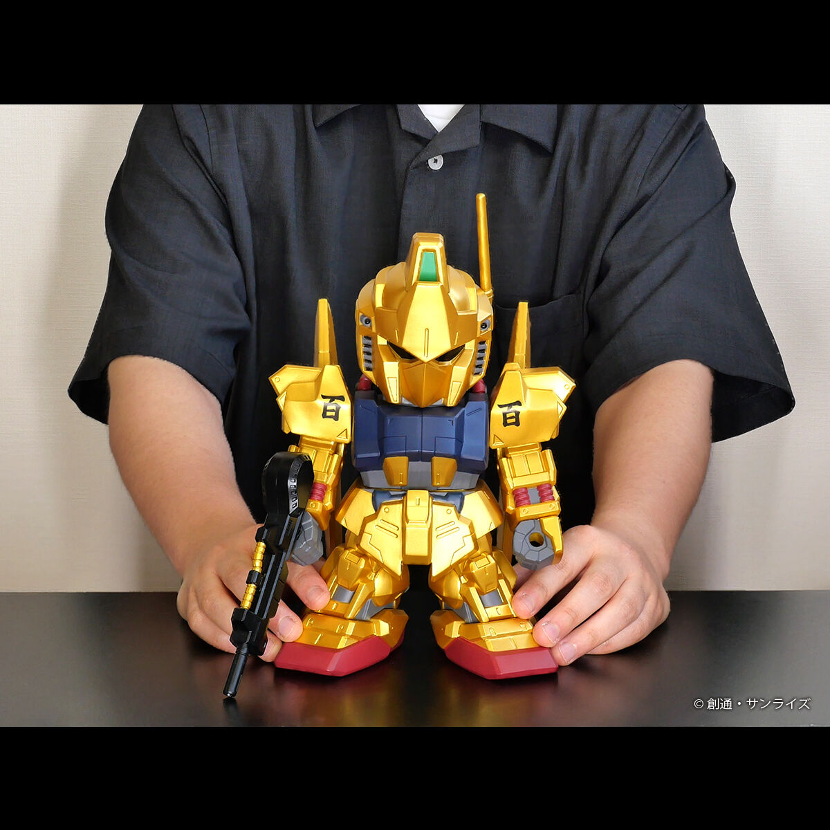 ジャンボソフビフィギュア SD百式（限定版ゴールドバージョン） | 機動