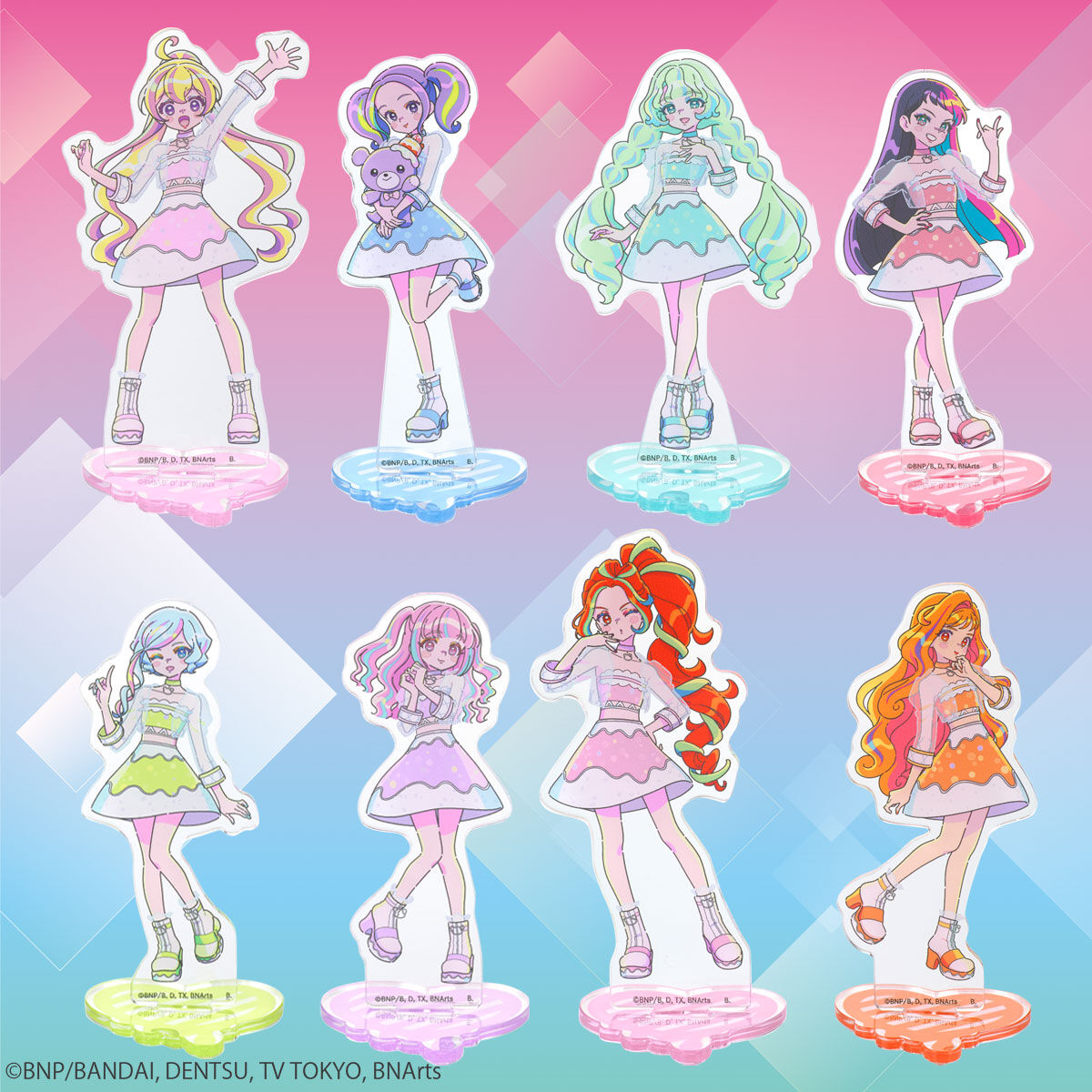 予約販売】アイカツプラネット！HAPPY∞5th アクリルスタンド