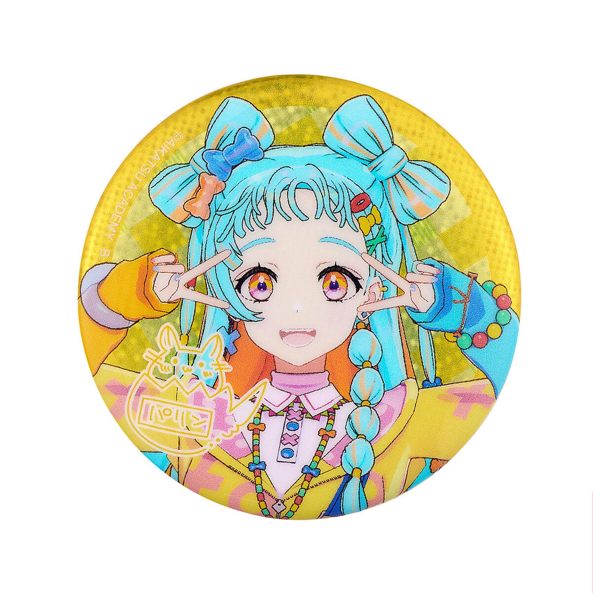 ハピクロ！】アイカツアカデミー！ホロ缶バッジ ～1st Anniversary
