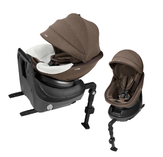 コンビ クルムーヴスマート ISOFIX エッグショック JJ-600 ブラウン