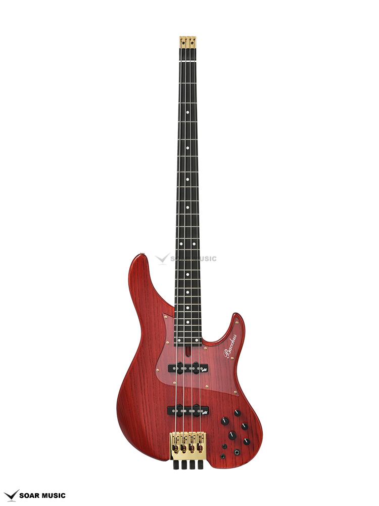 極美品 Bacchus バッカス JAZZ BASS ジャズベース 赤 レッド Bacchus