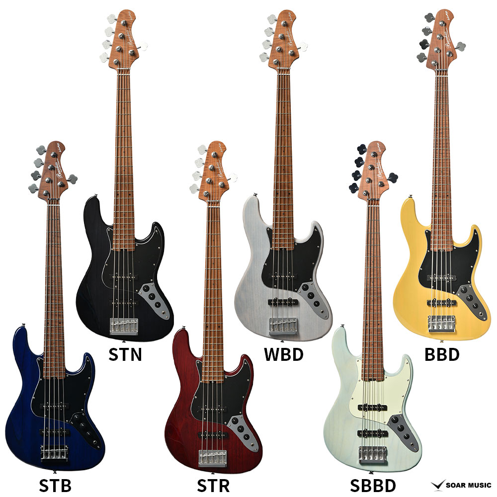 WL5-ASH/RSM (Bacchus / バッカス) 5弦ベース グローバルシリーズ