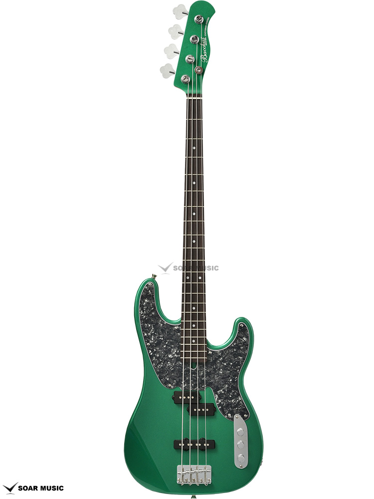 Bacchus バッカス BTB-PJ GRM-MH グリーンメタリック エレキベース