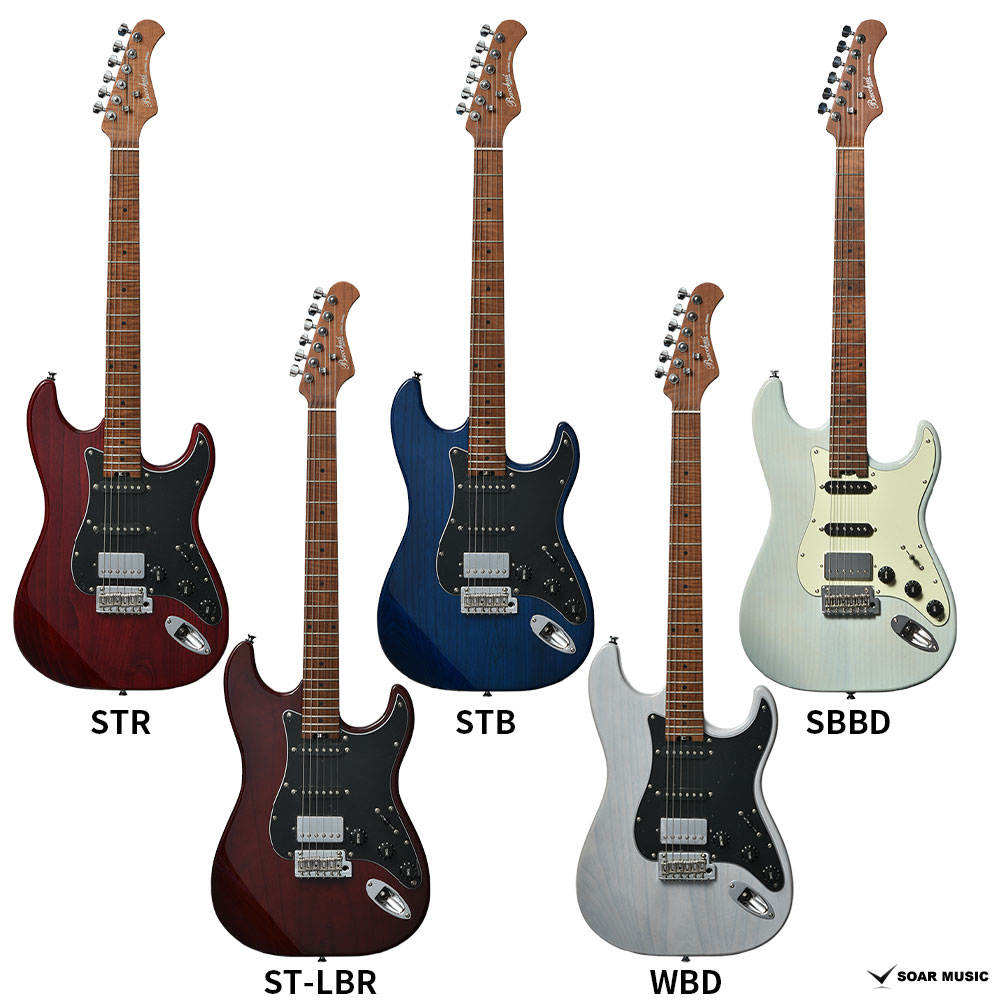 BSH-900ASH/RSM (Bacchus / バッカス) グローバルシリーズ エレキギター