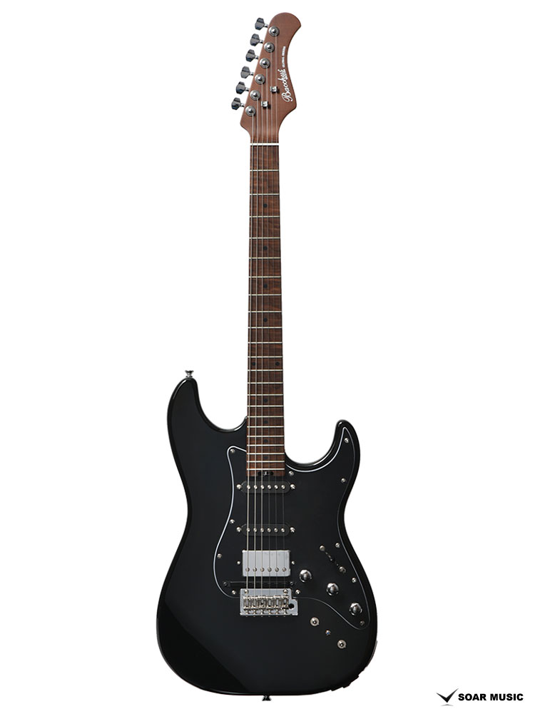 バッカス Bacchus エレキギター ソフトケース付き ブラック 黒