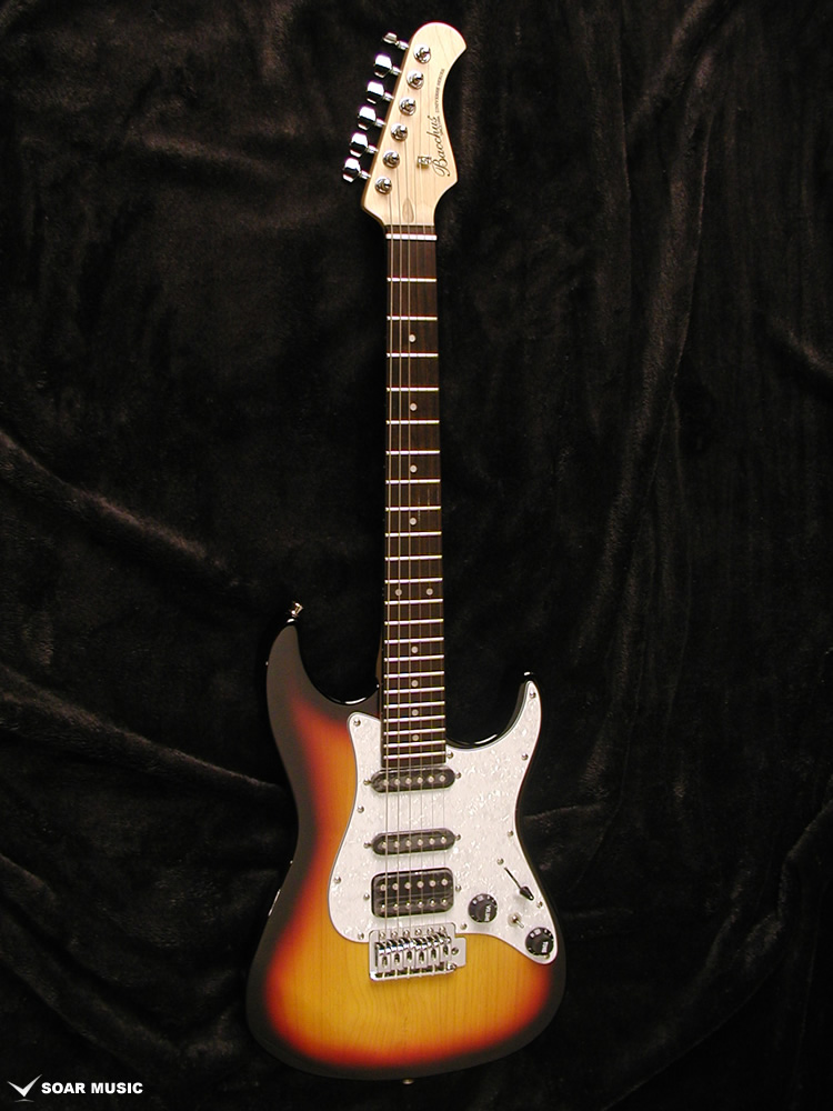 Bacchus GS-mini エレキギター サンバースト ケース付 Bacchus GS-mini