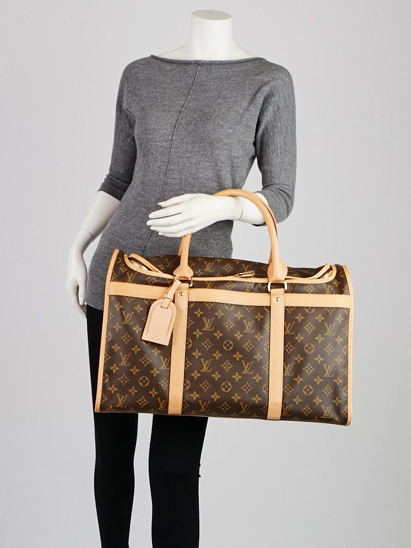 Louis Vuitton Monogram Canvas Sac Chien 50 Dog Carrier | Yoogi's