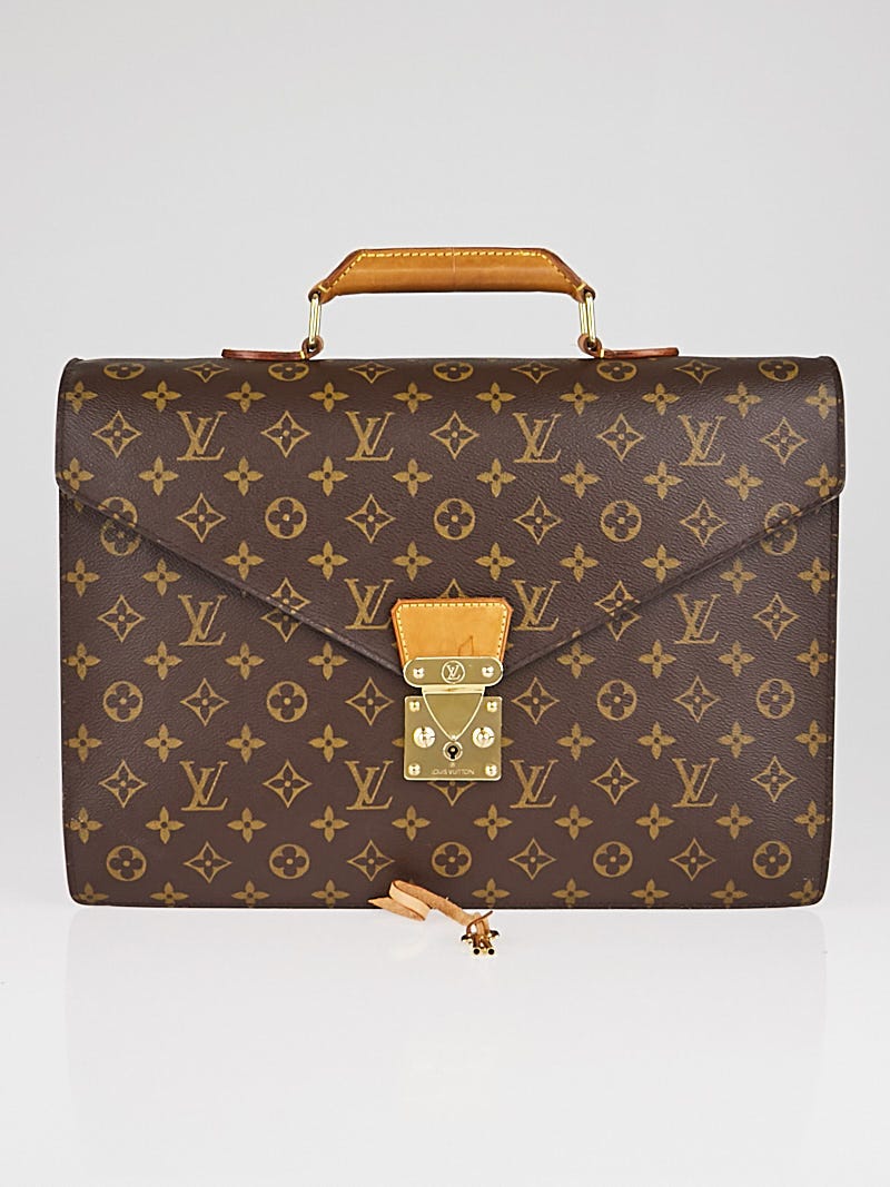 Louis Vuitton Monogram Canvas Serviette Conseiller Briefcase Bag