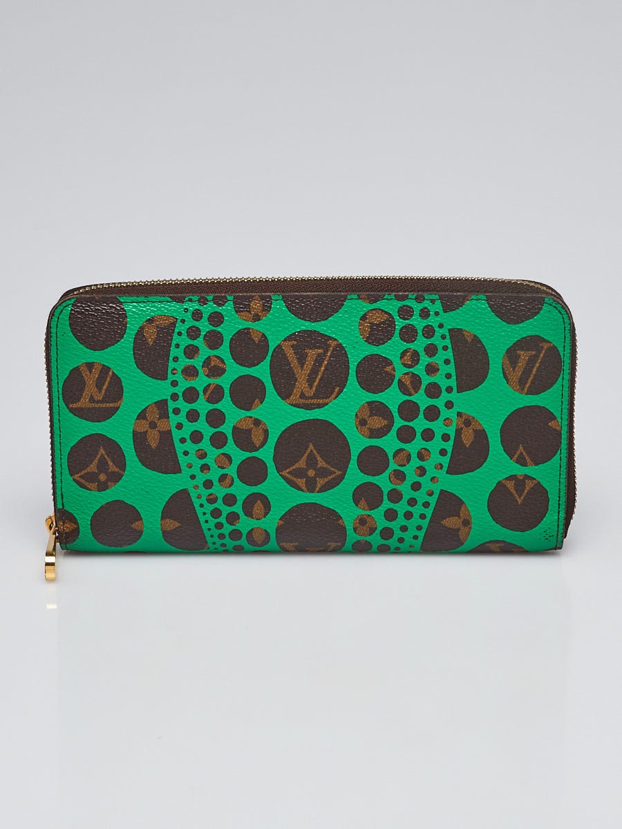 Louis Vuitton Limited Edition Green Yayoi Kusama Monogram Pumpkin