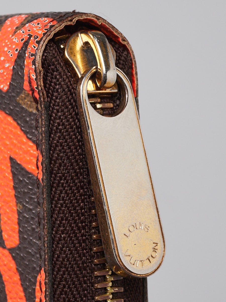 Louis Vuitton Limited Edition Orange Graffiti Stephen Sprouse