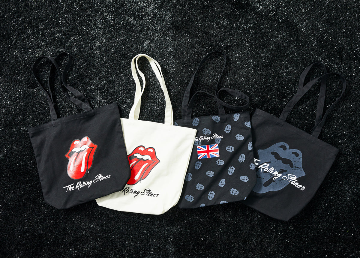 50％OFF】【RollingStones】ORIGINAL CANVAS TOTE BAG（RSBA02B309