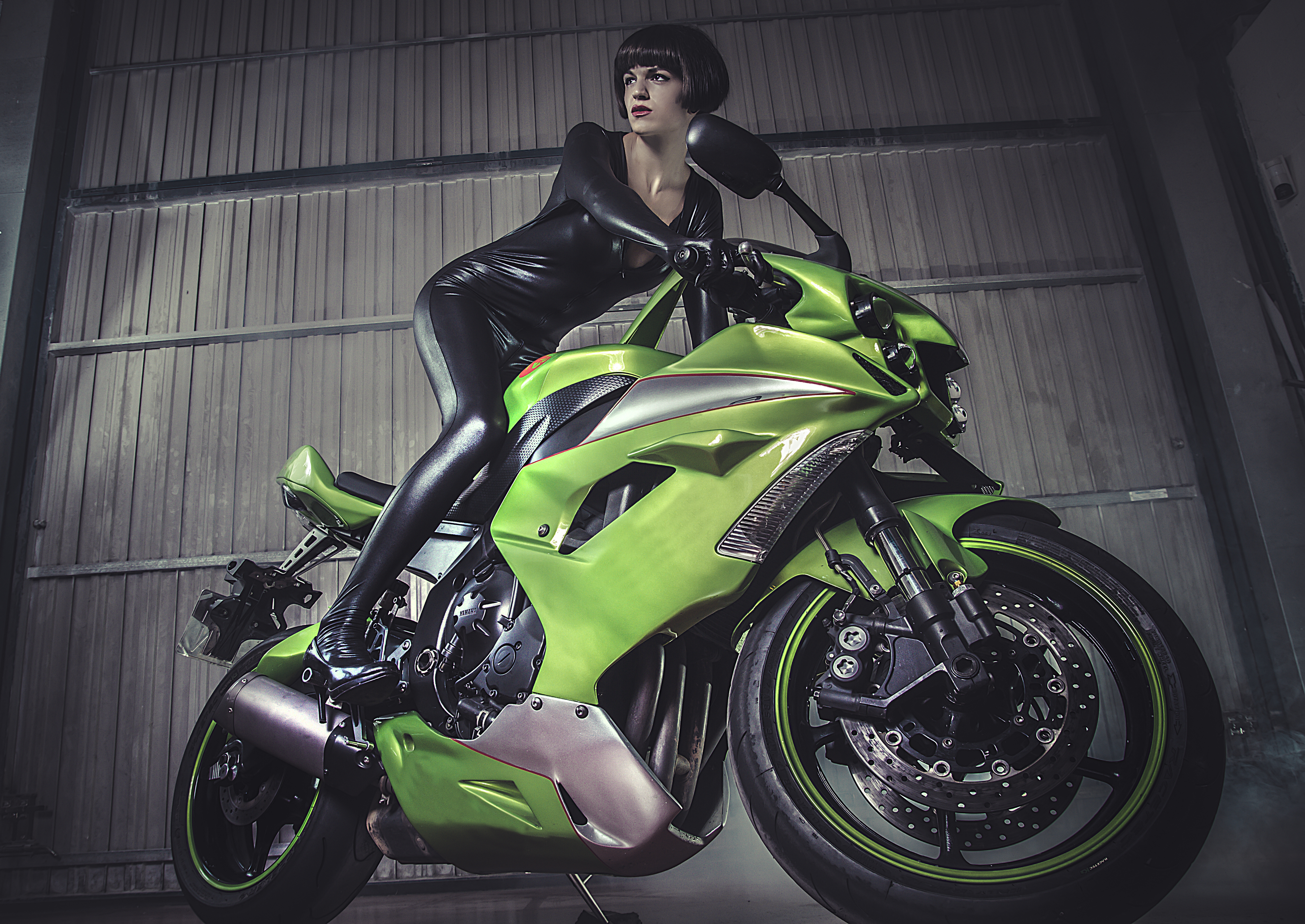 ばくおん!! メインキャラ 川崎来夢 先輩が乗るバイク | バイオク