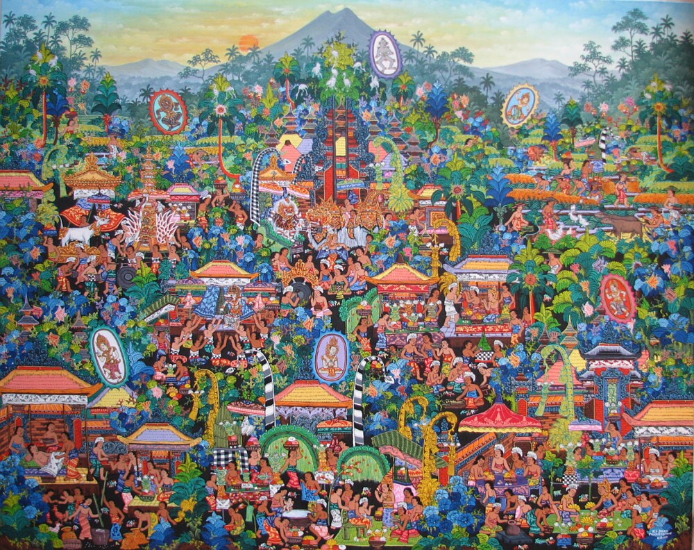 バリ島 有名作家 絵画 I Ketut Soki | アーティスト一覧 | バリアート