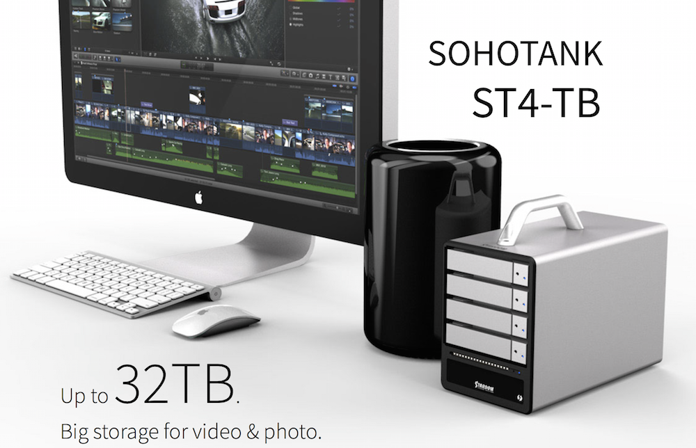 STARDOM ST4-TB 4ベイ 外付けHDDケース ジャンク品 STARDOM ST4-TB 4