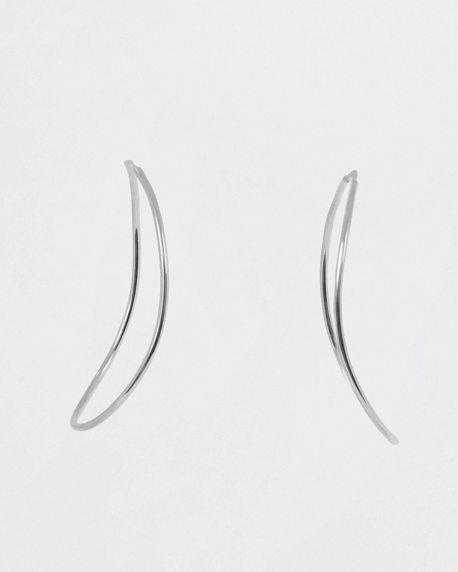 CONTOUR EARRINGS | Silver – BAR Jewellery