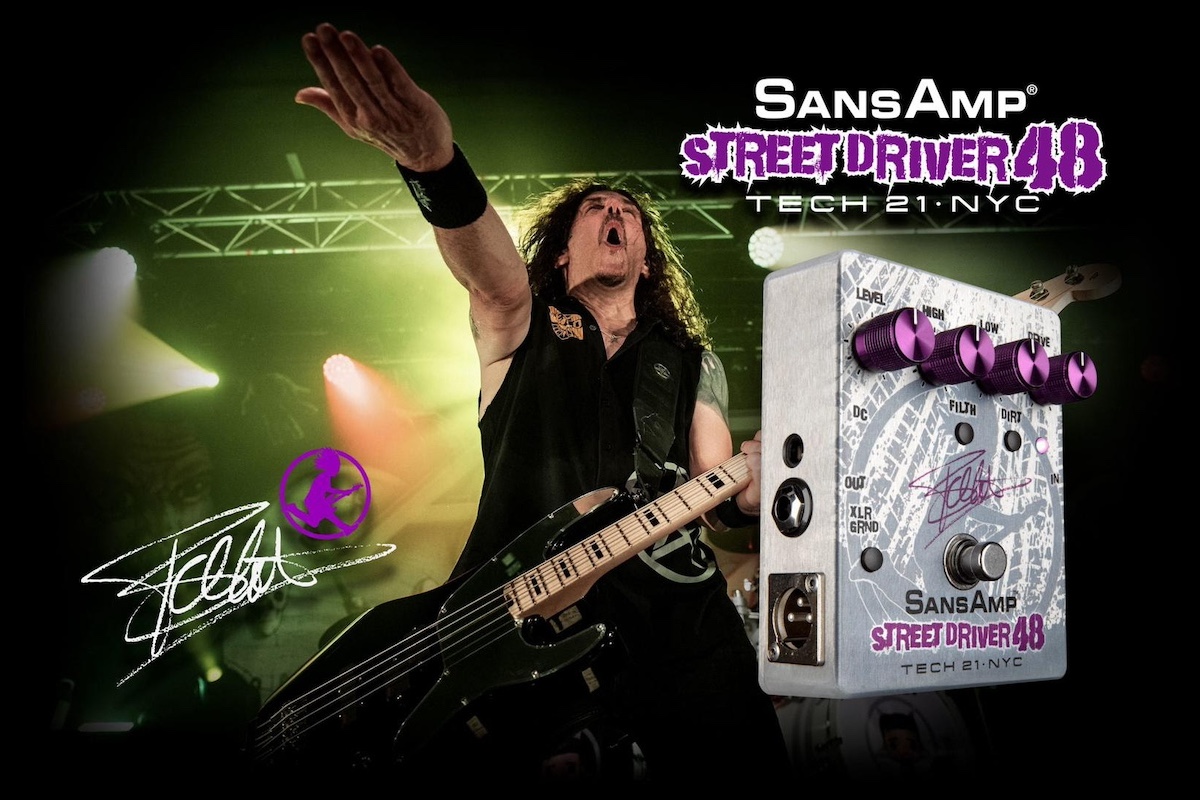 TECH21】フランク・ベロ（アンスラックス）のシグネイチャー・ペダルが