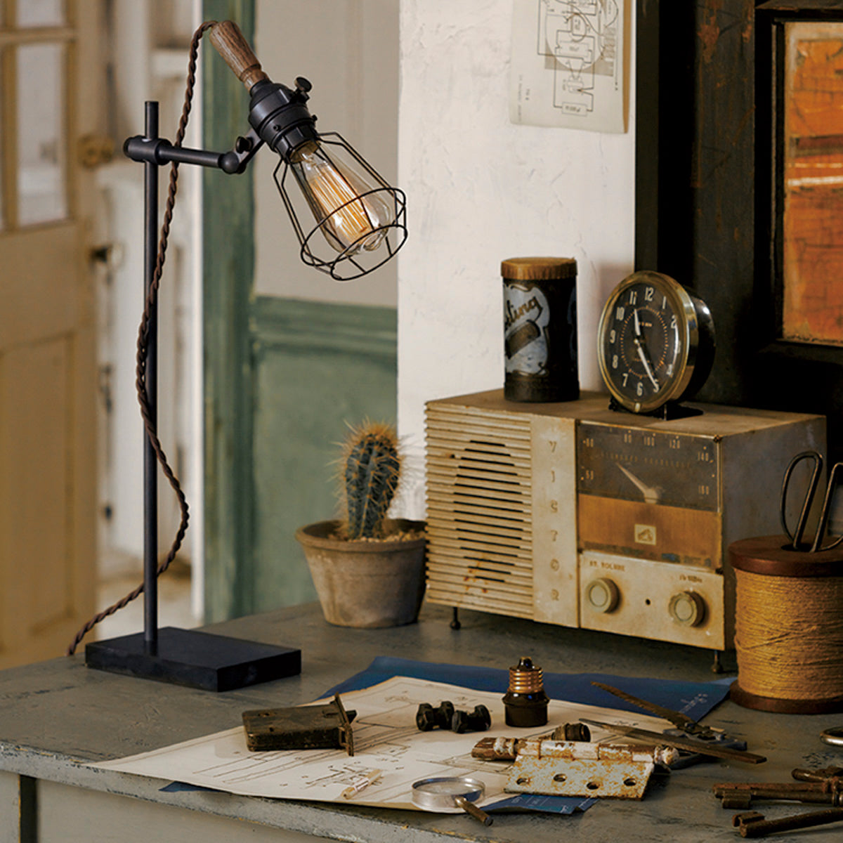 M*o様 稀少 ヴィンテージ 60s テーブルライト ベッドサイドライト