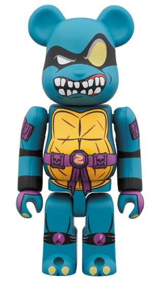 ミュータントタートルズBE@RBRICK 40 0%&100% 4体セット