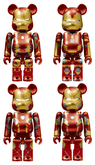 kntoy57-0693 BE@RBRICK SP賞400% アイアンマン