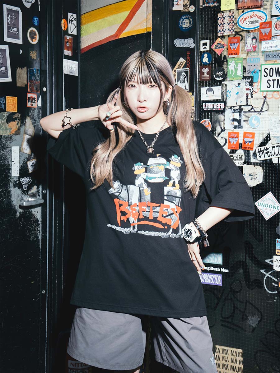 Tシャツくん Black ミドル動作確認済み Tシャツくん ブラック シルク