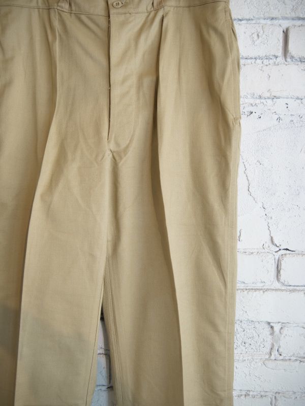 DEADSTOCK FRENCH ARMY M52 CHINO PANTS 後期 size35 デッドストック