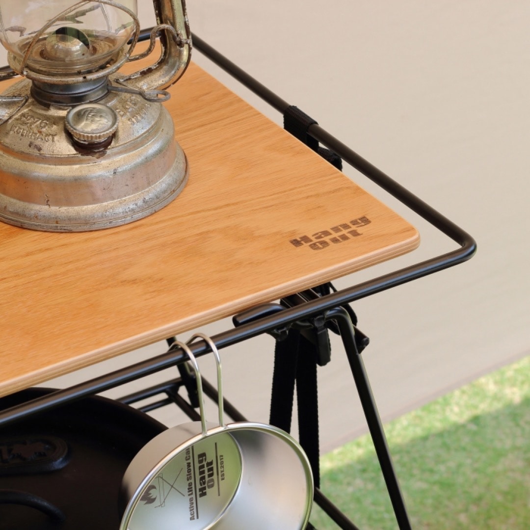 HangOut】 クランク スタッキングラック ウッド: HangOut（ハング