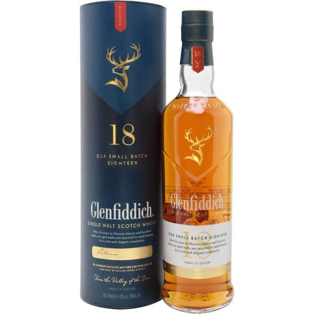 Glenfiddich 18 Year Scotch