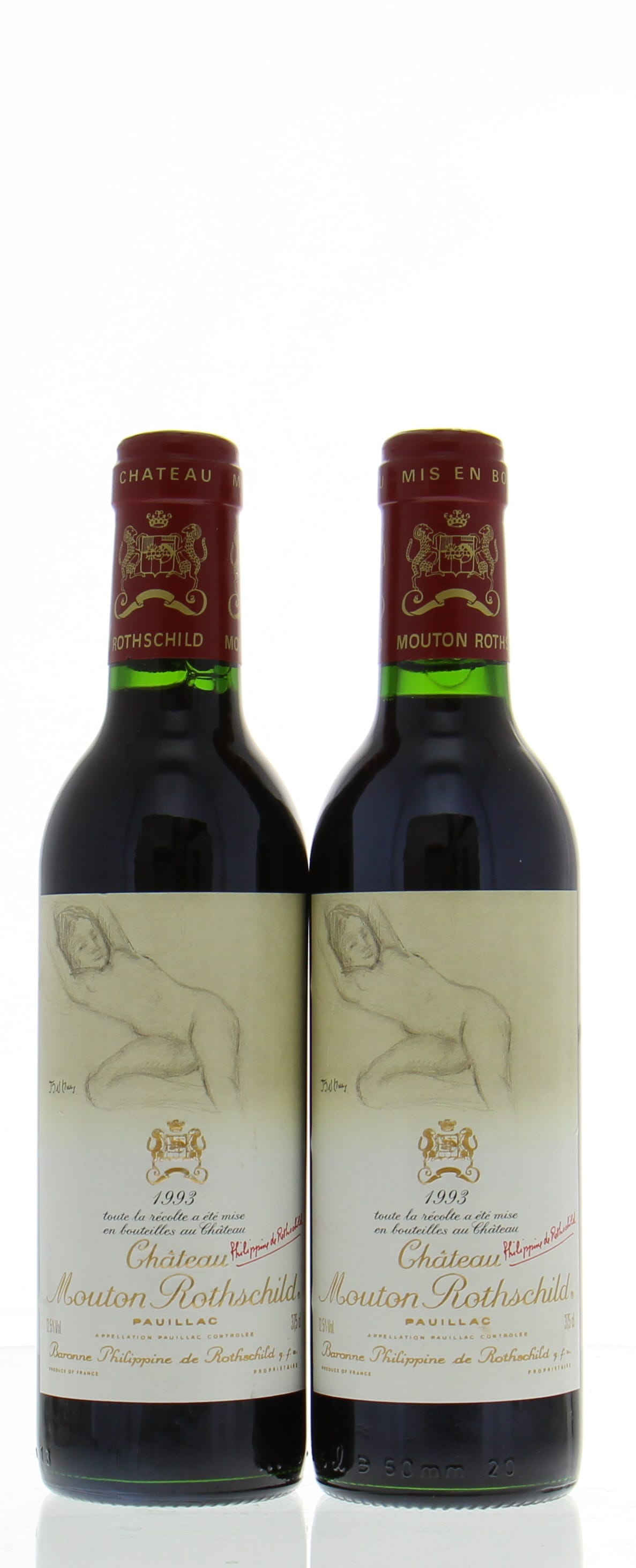 CHATEAU MOUTON ROTHCHILD 1993 他 全4本セット Château Mouton