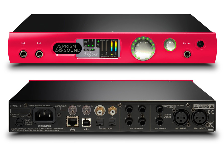 美品】prism sound Lyra2 オーディオインターフェース Prism Sound