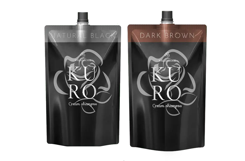 KUROクリームシャンプー ダークブラウン 2個セット KUROクリーム