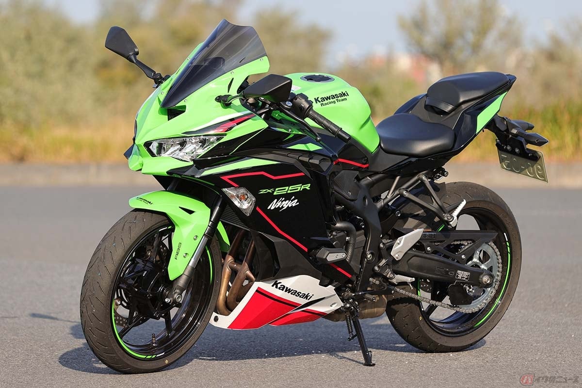 街乗りも楽しい!! カワサキ「Ninja ZX-25R」の面白さ、そして頼もしさ