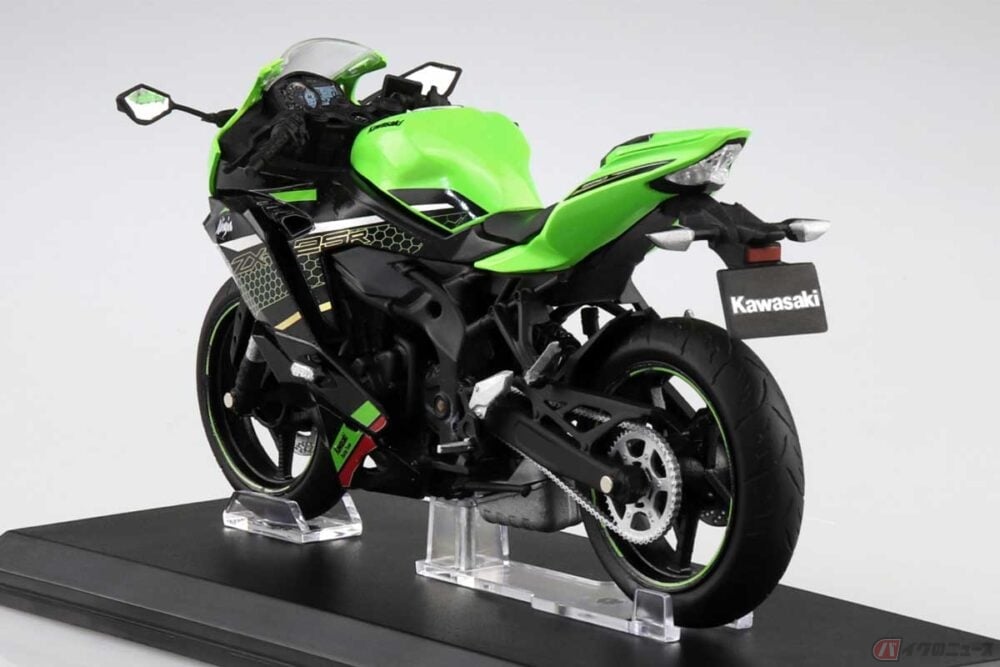 カワサキ「Ninja ZX-25R」シリーズが1／12スケールに AOSHIMAが完全新
