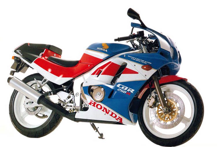 HONDA CBR250R MC19ハリケーン 純正タンク塗装用 錆び取り済み HONDA