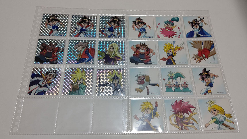 30年前品 マイナー 魔神英雄伝ワタル スネークゴーゴン ダブルシール