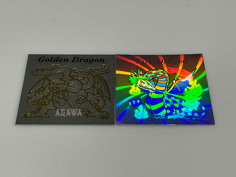 魔空の迷宮 すごろくモンスターシール ゴールデンドラゴン アルミ 魔空