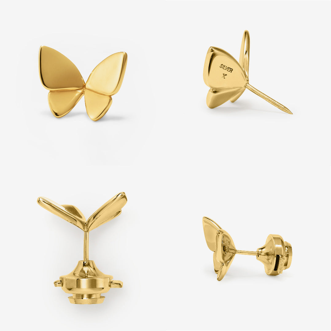 BIZOUX 蝶 パピヨンブローチ k18コーティング ビズー 即日発送