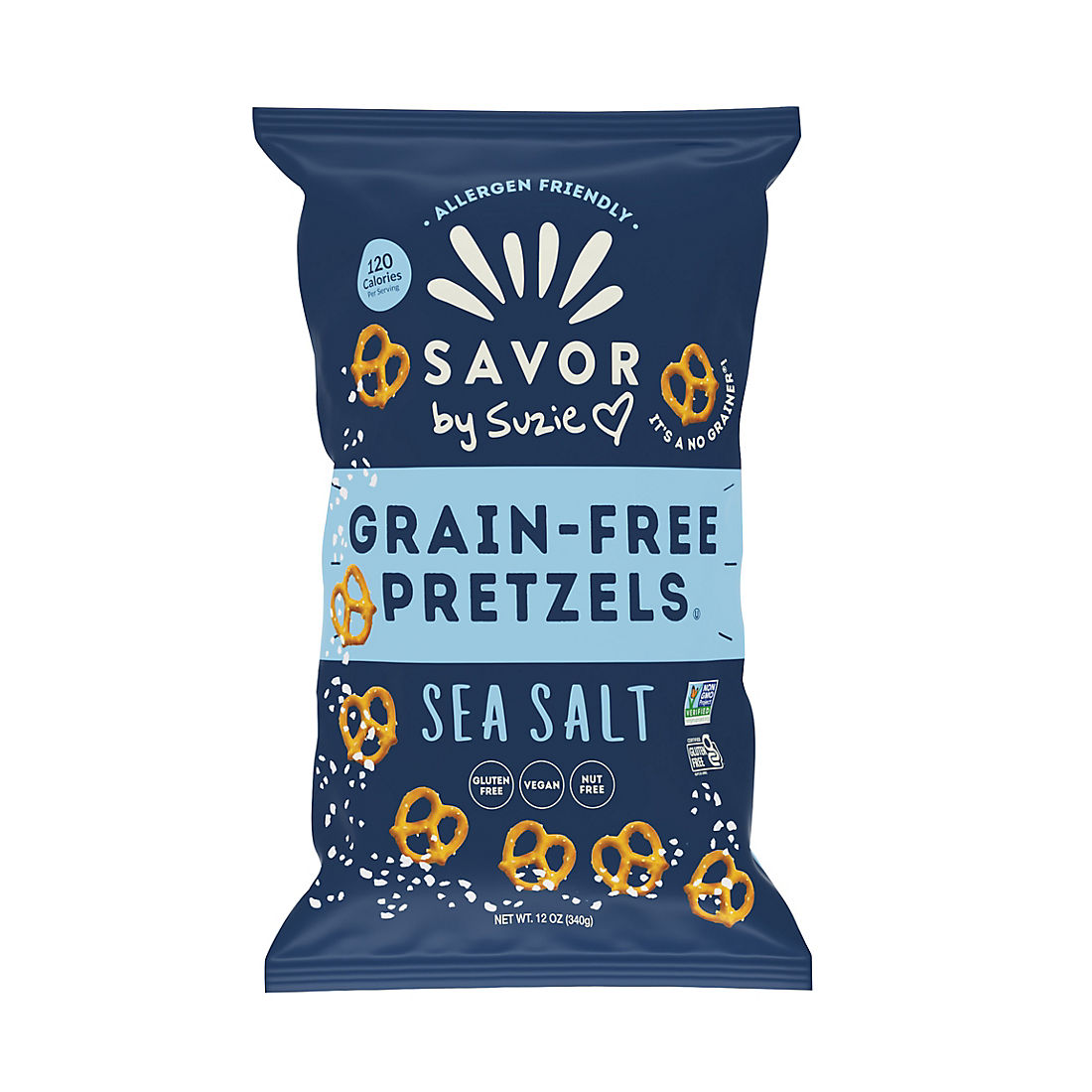 Savor by Suzie Sea Salt Grain Free Pretzels, 12 oz. | BJ's