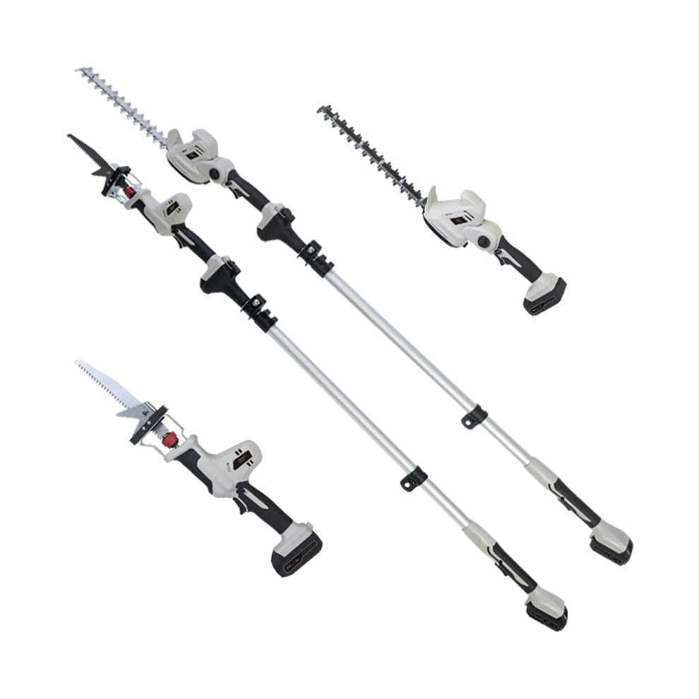 商品情報_10.8V 充電式ヘッジトリマー＆ガーデンソー4WAYセット | 山善