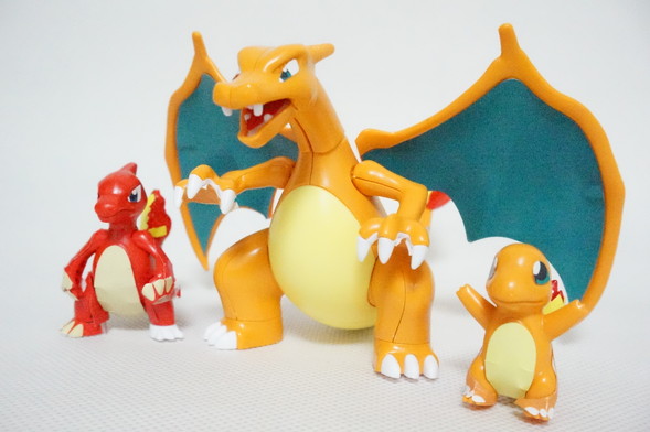 ポケモンキッズ ヒトカゲ リザード リザードン セット ポケモン