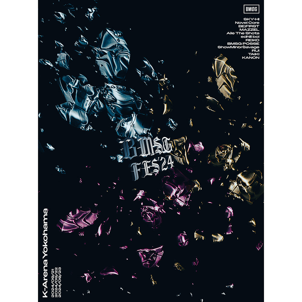 BMSG MUSIC SHOP限定盤】BMSG FES'24(3DVD)