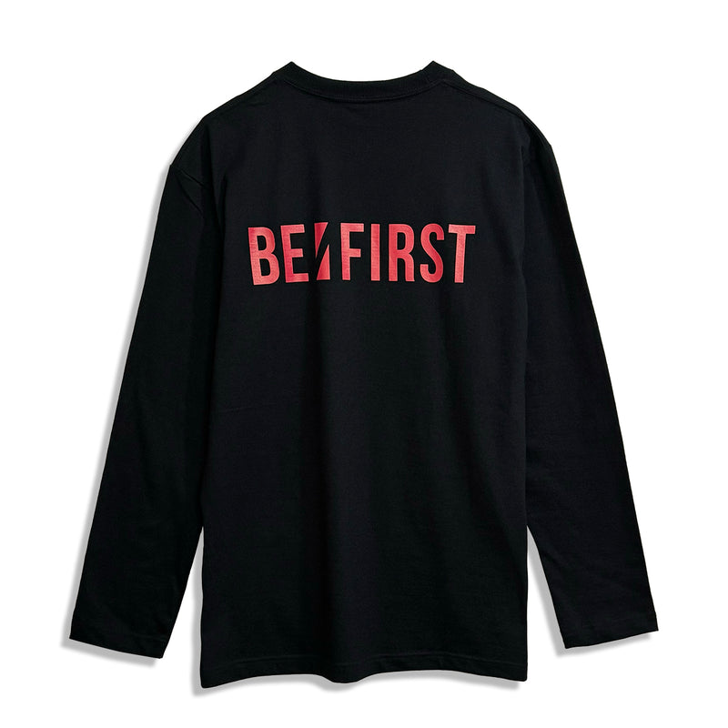 BE:FIRST ロングスリーブTシャツ BLACK – BMSG